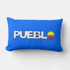 De vlag van Pueblo (Colorado) Kussen