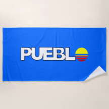 De vlag van Pueblo (Colorado)