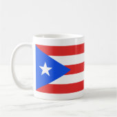 De Vlag van Puerto Rico Koffiemok (Links)