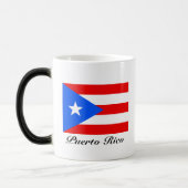 De vlag van Puerto Rico voert mok van magie bij ve (Links)