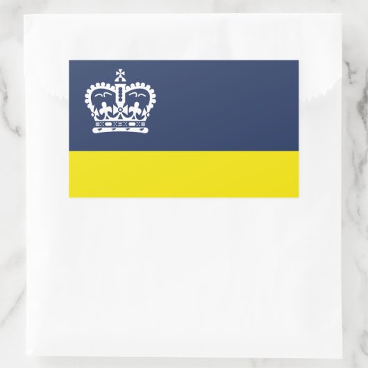 De vlag van Regina, Sticker Saskatchewan (Tas)