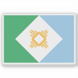 De vlag van Resistencia, Argentinië Sticker
