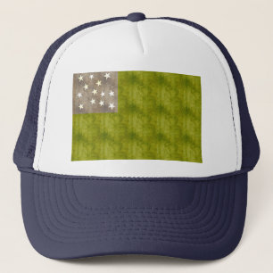 De vlag van Retro  Vermont Trucker Pet