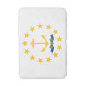 De vlag van Rhode Island Badmat (Voorkant Verticaal)