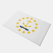 De vlag van Rhode Island Deurmat (Schuin)