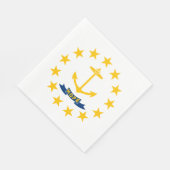 De vlag van Rhode Island Servet (Hoek)