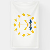 De vlag van Rhode Island Spandoek (Verticaal)
