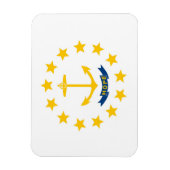 De vlag van Rhode Island, Verenigde Staten van Ame Magneet (Verticaal)