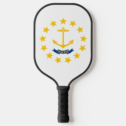De vlag van Rhode Island, Verenigde Staten van Ame Pickleball Paddle (Voorkant)