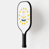 De vlag van Rhode Island, Verenigde Staten van Ame Pickleball Paddle (Links)