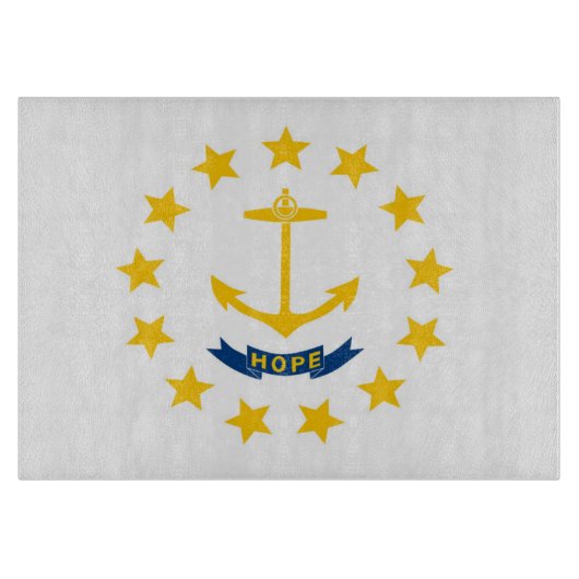 De vlag van Rhode Island, Verenigde Staten van Ame Snijplank (Voorkant)