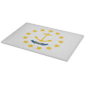 De vlag van Rhode Island, Verenigde Staten van Ame Snijplank (Hoek)