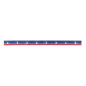 De vlag van Richmond, Virginia Satin Ribbon Satijnen Lint (Voorkant)