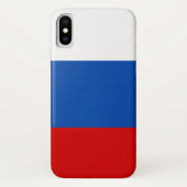 De vlag van Rusland Case-Mate iPhone Case (Achterkant)