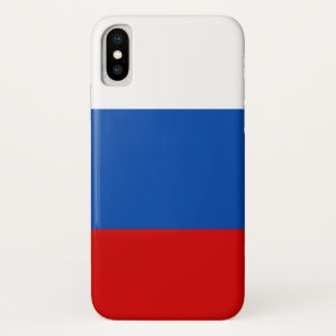 De vlag van Rusland iPhone X Hoesje