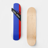 De Vlag van Rusland Persoonlijk Skateboard (Voorkant)
