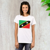 De vlag van Saint Kitts en Nevis T-shirt