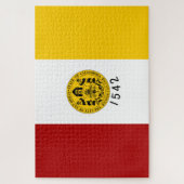 De vlag van San Diego (Californië) Legpuzzel (Verticaal)