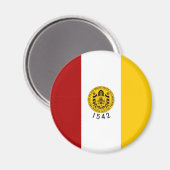 De vlag van San Diego (Californië) Magneet (Voorkant / Achterkant)