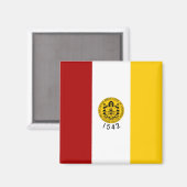 De vlag van San Diego (Californië) Magneet (Voorkant / Achterkant)