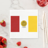 De vlag van San Diego (Californië) Servet (Insitu)