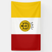 De vlag van San Diego (Californië) Spandoek (Verticaal)