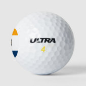 De vlag van San José (Californië) Golfballen (Logo)