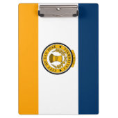 De vlag van San José (Californië) Klembord (Voorkant)