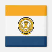 De vlag van San José (Californië) Magneet (Voorkant)