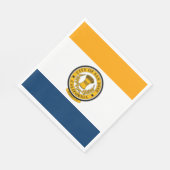De vlag van San José (Californië) Servet (Hoek)