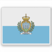 De vlag van San Marino