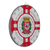 De vlag van São Paulo Dartbord (Voorkant Links)