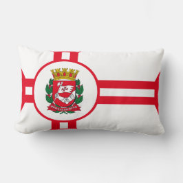 De vlag van São Paulo Kussen