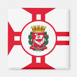 De vlag van São Paulo Magneet