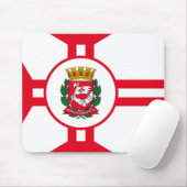 De vlag van São Paulo Muismat (Met muis)