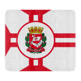 De vlag van São Paulo Snijplank