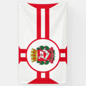 De vlag van São Paulo Spandoek (Verticaal)