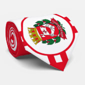 De vlag van São Paulo Stropdas (Opgerold)