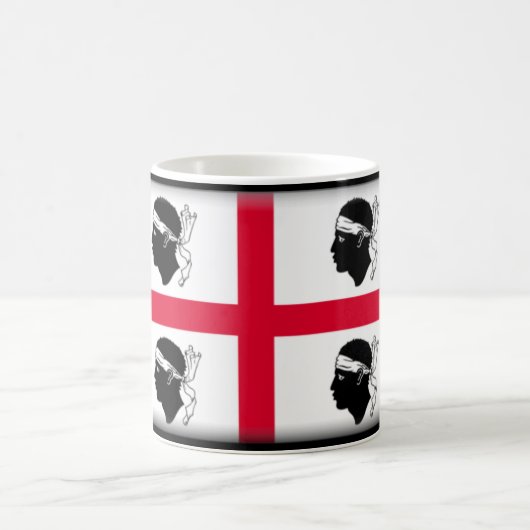 De Vlag van Sardinige Koffiemok (Center)