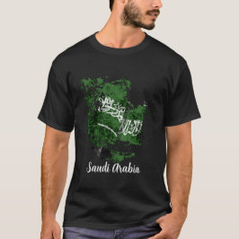 de vlag van Saudi-Arabië T-shirt