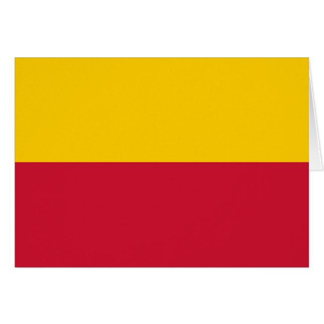 De vlag van Schagen (Voorkant Horizontaal)