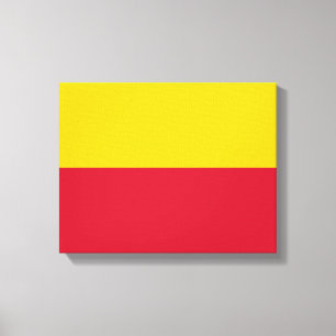 De vlag van Schagen Canvas Afdruk