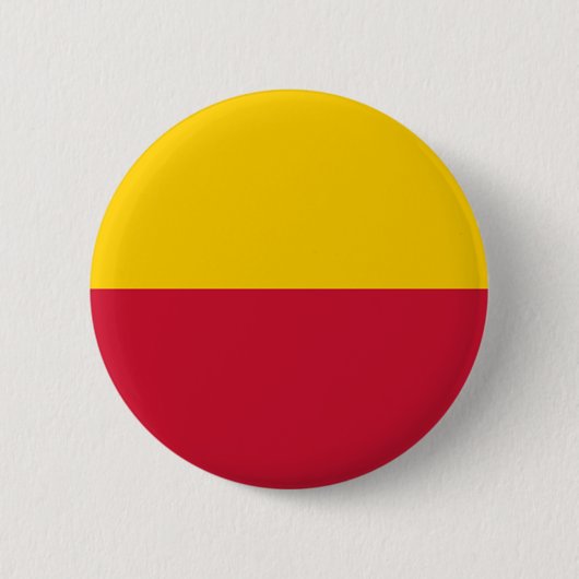 De vlag van Schagen Ronde Button 5,7 Cm (Voorkant)