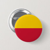 De vlag van Schagen Ronde Button 5,7 Cm (Voorkant /achterkant)