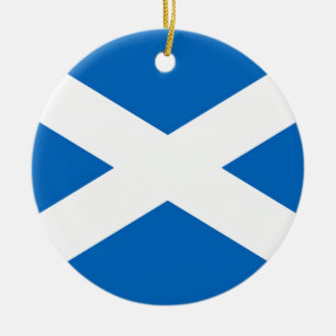 De Vlag van Schotland Keramisch Ornament