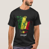 de vlag van Senegal T-shirt (Voorkant)