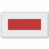 De vlag van Sharjah Sticker (Voorkant)