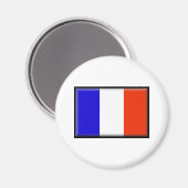 De vlag van Sint-Maarten Magneet (Voorkant / Achterkant)