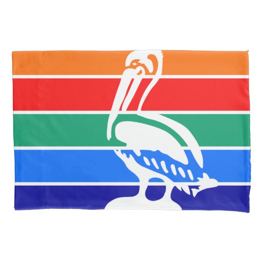De vlag van Sint-Petersburg (Florida) Kussensloop (Voorkant-Links)