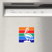 De vlag van Sint-Petersburg (Florida) Magneet (Insitu (Vaatwasser))